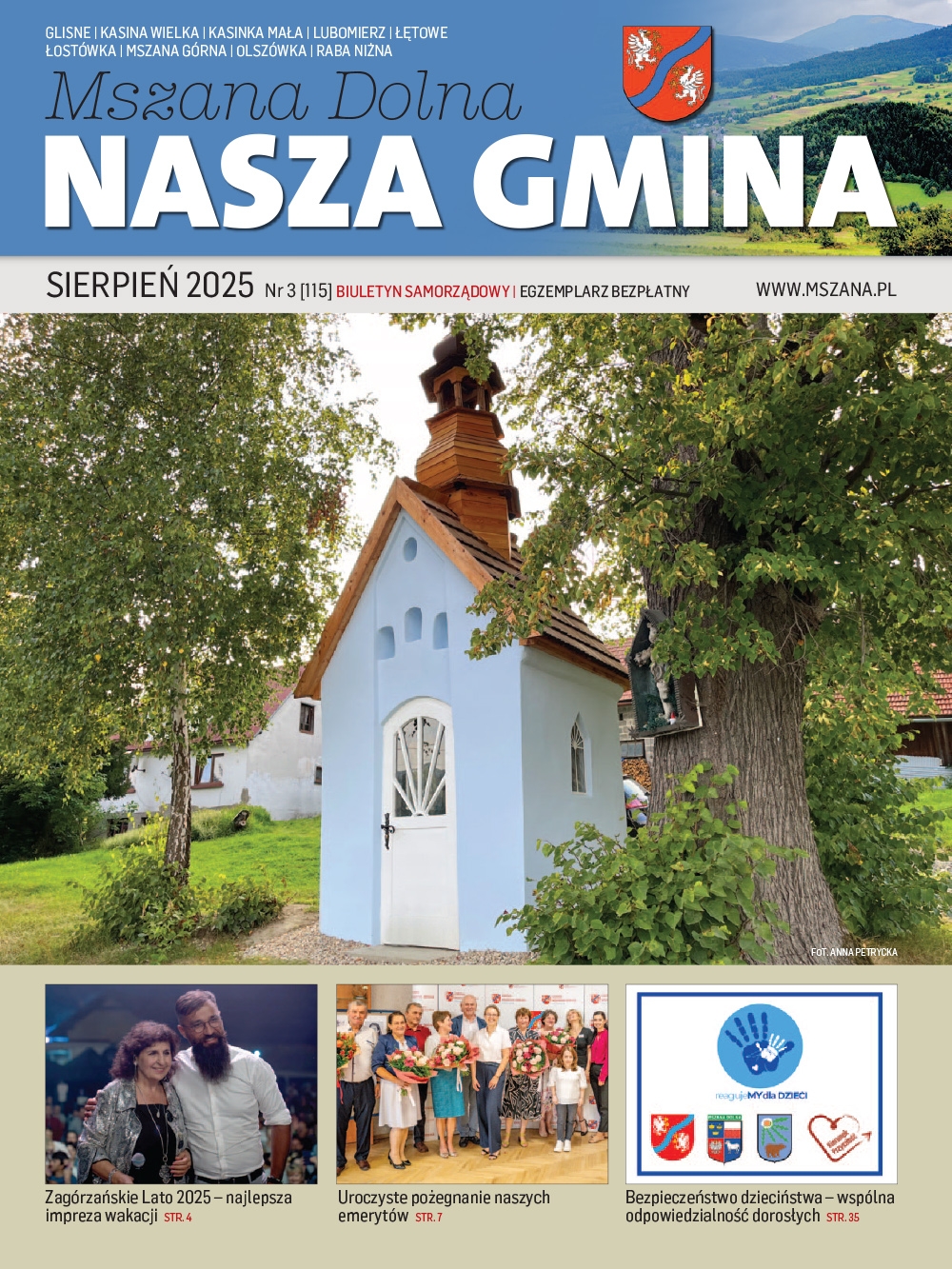 miniaturka dla wpisu o tytule: Zapraszamy do lektury gazety gminnej